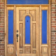 Door Staining Cherryville 1